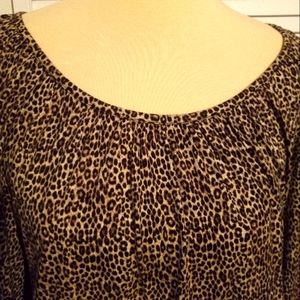 Michael Kors Leopard Top